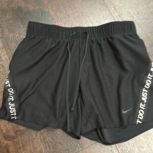 Black Nike Basketball Soccer Athletic Shorts